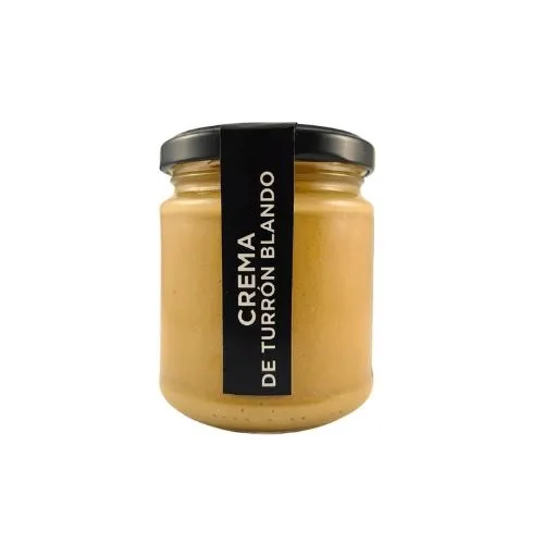 Crema de turrón blando
